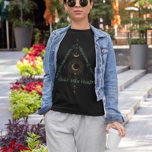 Women's Zen Witchy Meditation T-Shirt